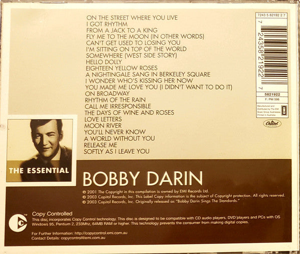 Bobby Darin : The Essential (CD, Comp, Copy Prot.)