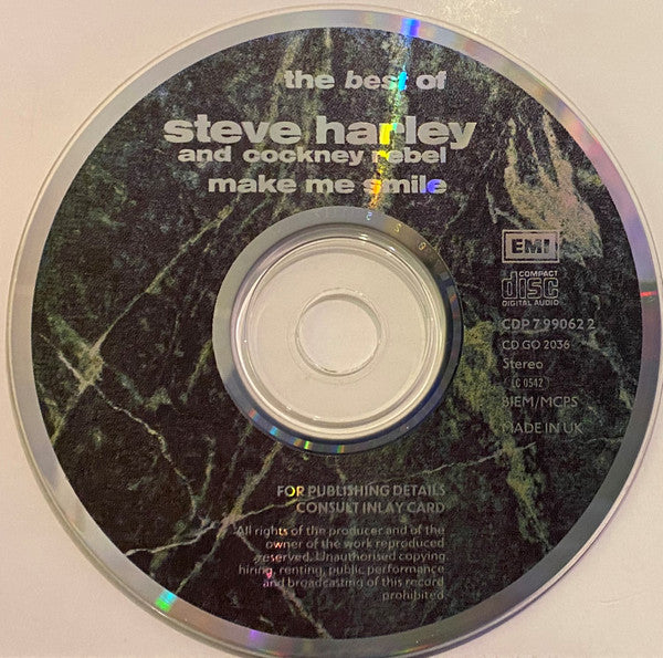 Steve Harley & Cockney Rebel : Make Me Smile - The Best Of Steve Harley And Cockney Rebel (CD, Comp)