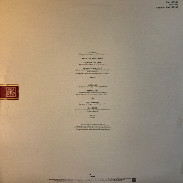 Midge Ure : The Gift (LP, Album)