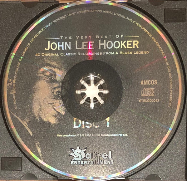 John Lee Hooker : The Very Best Of John Lee Hooker (2xCD, Comp, RM)
