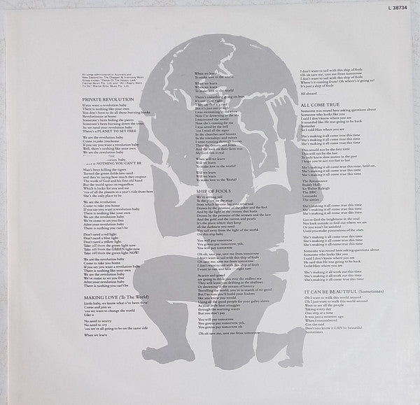 World Party : Private Revolution (LP, Album, Obi)