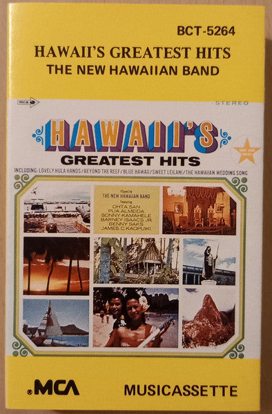 The New Hawaiian Band : Hawaii's Greatest Hits (Cass, Album)