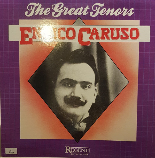 Enrico Caruso : The Great Tenors (LP, Comp, Mono)