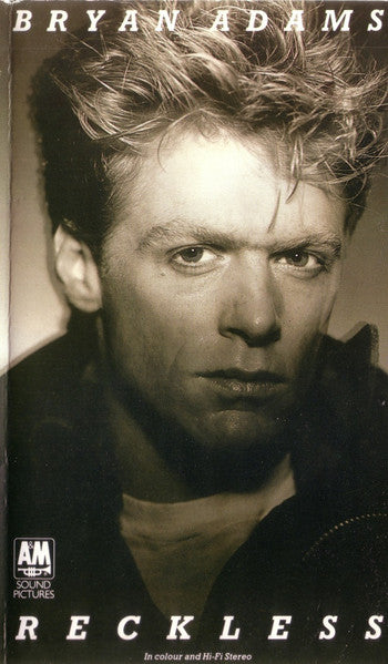 Bryan Adams : Reckless (VHS, Album, PAL)