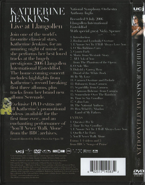 Katherine Jenkins : Live At Llangollen (DVD-V)