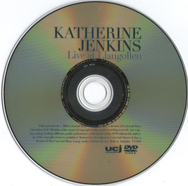 Katherine Jenkins : Live At Llangollen (DVD-V)