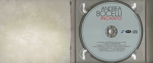 Andrea Bocelli : Incanto (CD, Album + DVD-V, Copy Prot., NTSC)