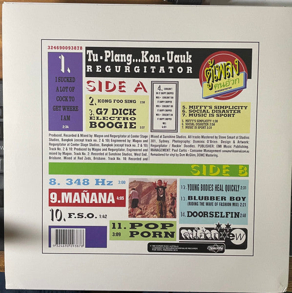 Regurgitator : Tu-Plang (LP, Album, Ltd, RE, Rec)