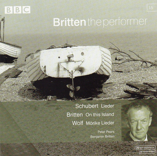 Benjamin Britten, Peter Pears, Schubert*, Wolf* : Lieder - On This Island - Mörike Lieder (CD, Comp)