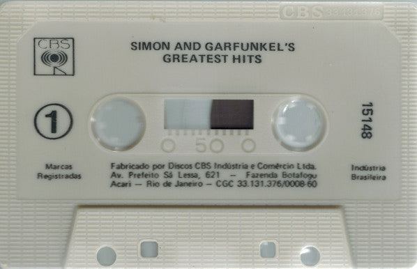 Simon & Garfunkel : Simon And Garfunkel's Greatest Hits (Cass, Comp, RE)