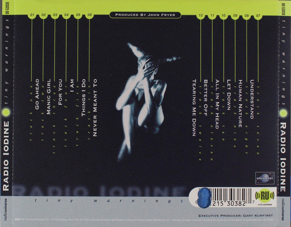 Radio Iodine : Tiny Warnings (CD, Album)