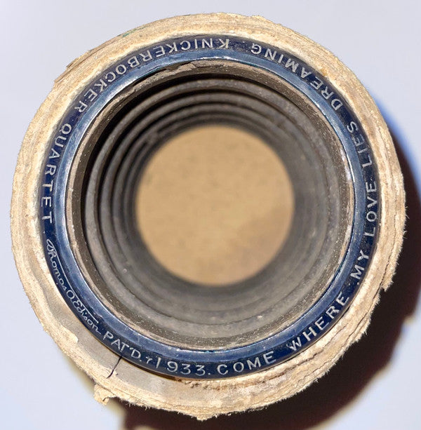 Knickerbocker Quartet : Come Where My Love Lies Dreaming (Cyl)