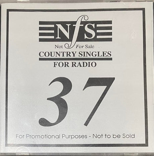 Various : NFS Country Singles For Radio 37 (CD, Promo, Smplr)