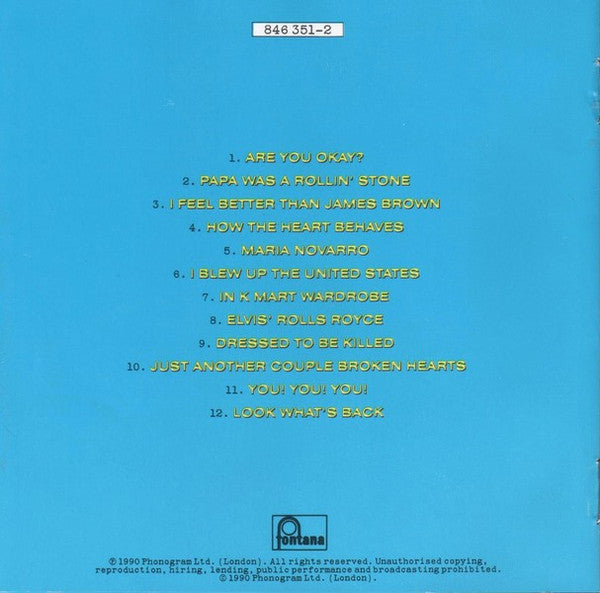 Was (Not Was) : Are You Okay? (CD, Album)