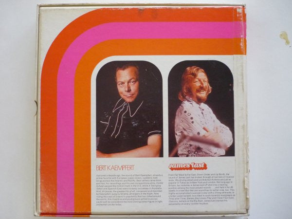 Bert Kaempfert & James Last : A Swinging Safari With Bert Kaempfert & James Last (9xLP + Box, Comp)