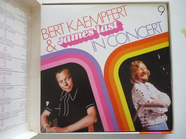 Bert Kaempfert & James Last : A Swinging Safari With Bert Kaempfert & James Last (9xLP + Box, Comp)