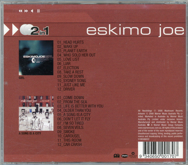 Eskimo Joe : Girl / A Song Is A City (CD, Album, RE + CD, Album, RE + Comp)