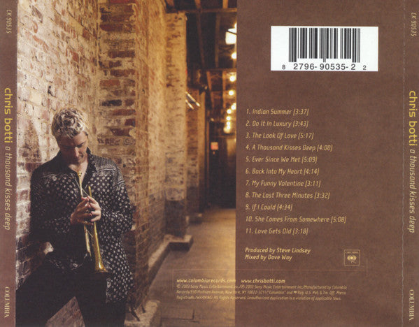 Chris Botti : A Thousand Kisses Deep (CD, Album)