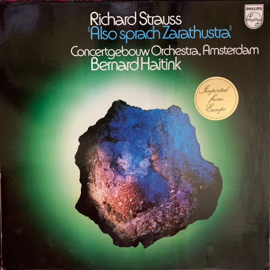 Richard Strauss, Bernard Haitink, Concertgebouw-Orchester Amsterdam* : Also Sprach Zarathustra (LP)