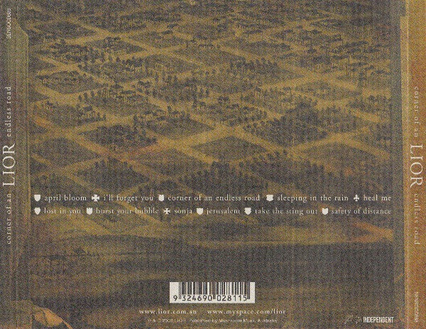 Lior : Corner Of An Endless Road (CD, Album)