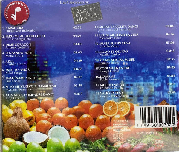 Various : Las Canciones De Amores De Mercado (CD, Comp)