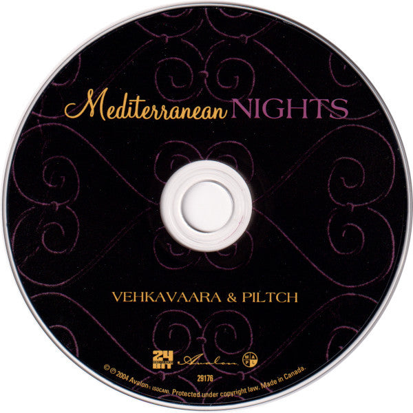 Kenny Vehkavaara & Rob Piltch : Mediterranean Nights (CD, Album, Son)