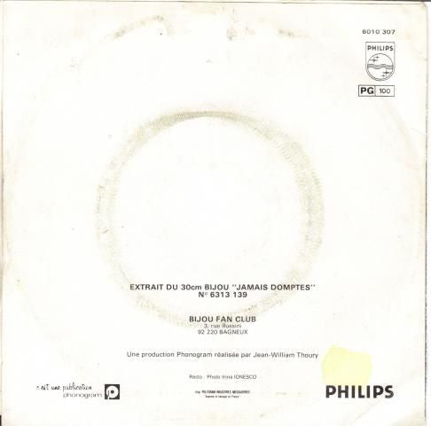 Bijou (2) : Rock A La Radio (7", Single)