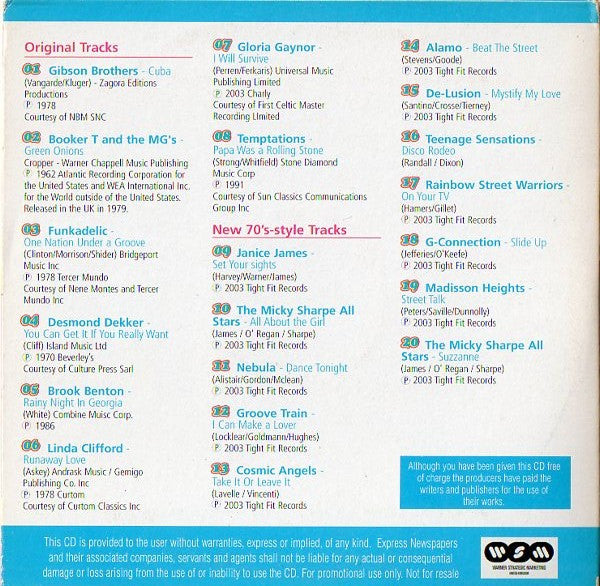 Various : Essential 70's Collection (Volume 4) (CD, Comp, Promo)