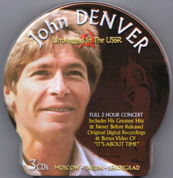 John Denver : Unplugged In The USSR (Moscow • Tallin • Leningrad) (3xCD, Album + Box, RE)