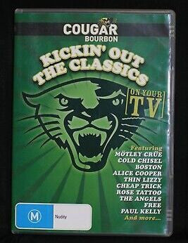 Various : Cougar Bourbon - Kickin' Out The Classics (DVD, Comp)