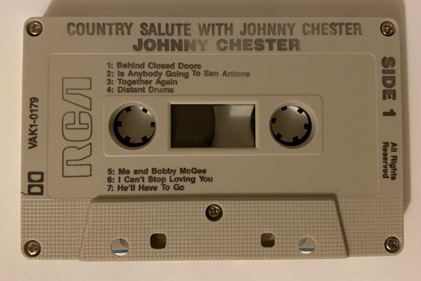 Johnny Chester : Country Salute (Cass, Album, Gra)