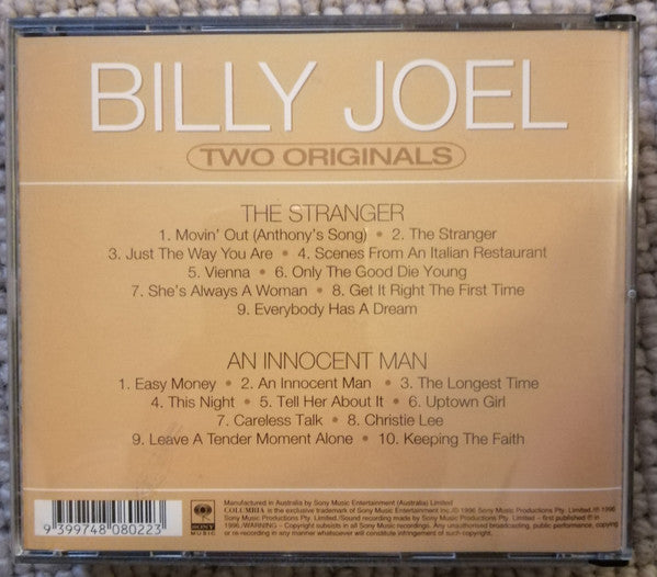 Billy Joel : The Stranger + An Innocent Man (CD, Album, RE + CD, Album, RE + Box, Comp)