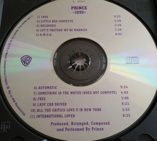 Prince : 1999 (CD, Album, RE, SRC)