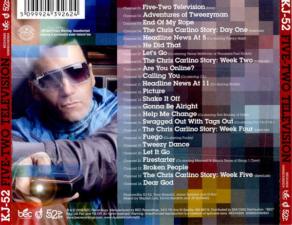KJ-52 : Five-Two Television (CD, Album)