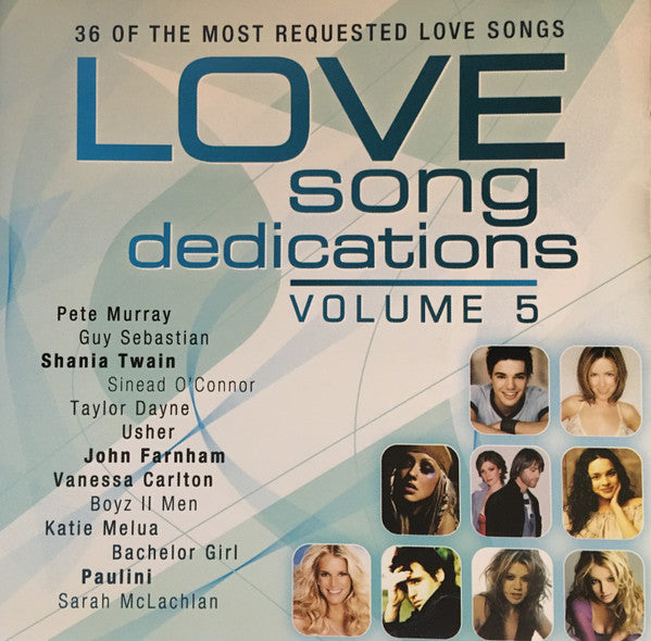 Various : Love Song Dedications: Volume 5 (2xCD, Comp)