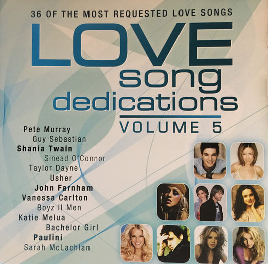Various : Love Song Dedications: Volume 5 (2xCD, Comp)