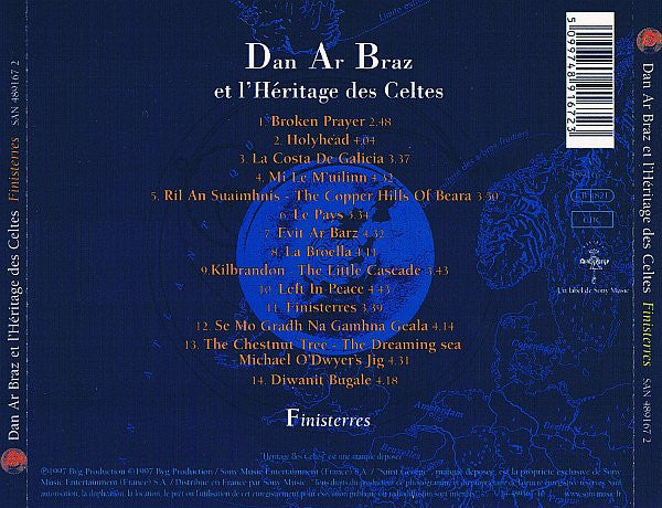 Dan Ar Braz Et L'Héritage Des Celtes : Finisterres (CD, Album)