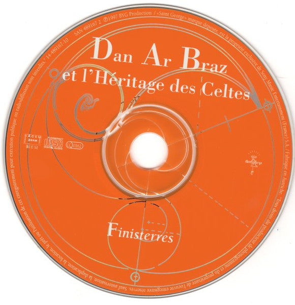 Dan Ar Braz Et L'Héritage Des Celtes : Finisterres (CD, Album)