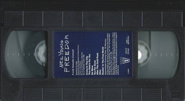Neil Young : Freedom (A Live Acoustic Concert) (VHS)