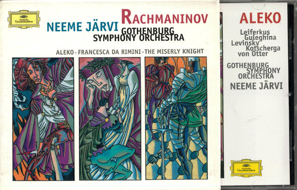 Sergei Vasilyevich Rachmaninoff – Göteborgs Symfoniker, Neeme Järvi : Aleko · Francesca Da Rimini · The Miserly Knight (CD, Album + CD, Album + CD, Album + Box, Comp)