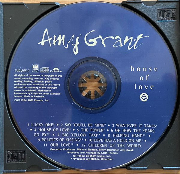 Amy Grant : House Of Love (CD, Album)