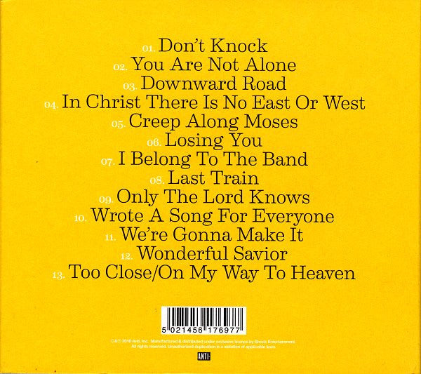 Mavis Staples : You Are Not Alone (CD, Album, Dig)