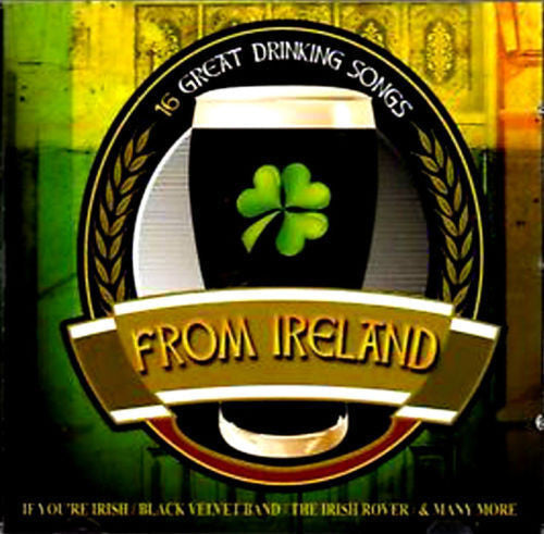 Various : 16 Great Drinking Songs From Ireland (CD, Comp)