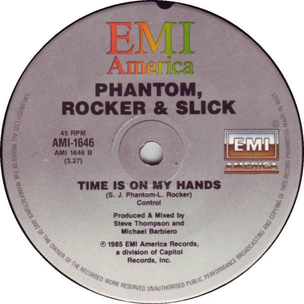 Phantom, Rocker & Slick : Men Without Shame (7", Single)