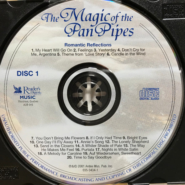 Unknown Artist : The Magic Of The Pan Pipes (4xCD, Comp)