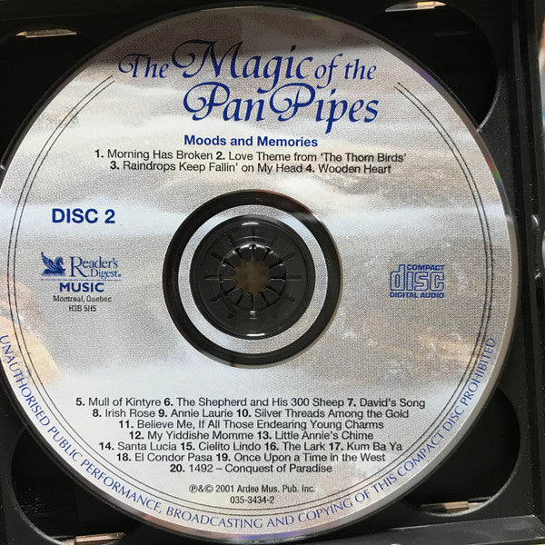 Unknown Artist : The Magic Of The Pan Pipes (4xCD, Comp)