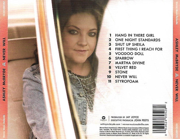 Ashley McBryde : Never Will (CD, Album)