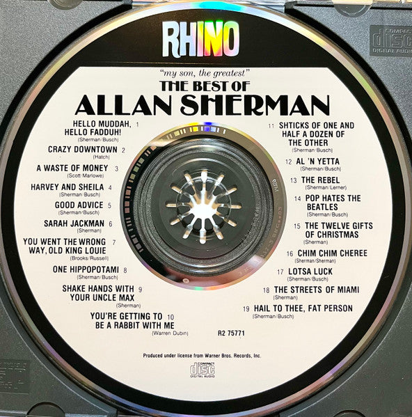 Allan Sherman : My Son, The Greatest: The Best Of Allan Sherman (CD, Comp)