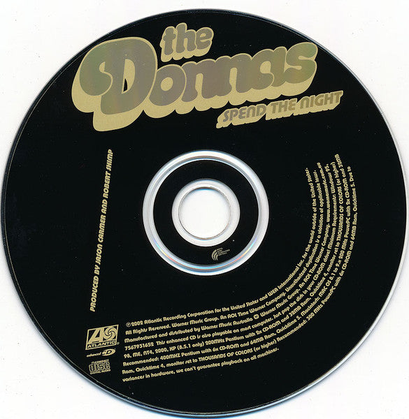 The Donnas : Spend The Night (CD, Album, Enh)