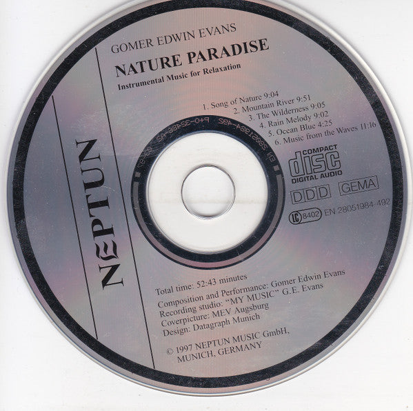 Gomer Edwin Evans : Nature Paradise (CD, Album)